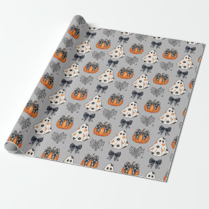 Coquette Halloween Charm Cadeaupapier