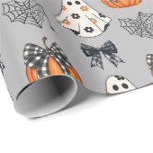 Coquette Halloween Charm Cadeaupapier (Rol Hoek)