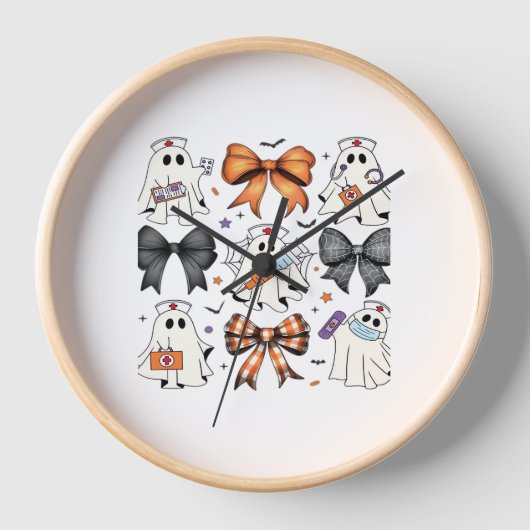 Coquette Halloween Ghost Nurse Classic T-shirt (Voorkant)