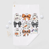 Coquette Halloween Ghost Nurse Classic T-shirt Golfhanddoek (Insitu)