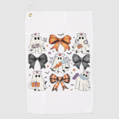 Coquette Halloween Ghost Nurse Classic T-shirt Golfhanddoek (Voorkant)