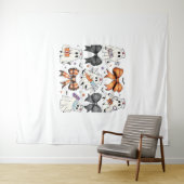 Coquette Halloween Ghost Nurse Classic T-shirt Wandkleed (In Situ (horizontaal))