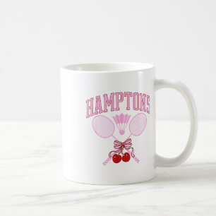 Coquette Hamptons Badminton Preppy  Soft Gi Koffiemok