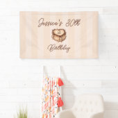 Coquette Hart Cake Banner (Insitu)