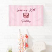 Coquette Hart Cake Banner (Insitu)