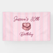 Coquette Hart Cake Banner (Horizontaal)