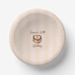 Coquette Hart Verjaardagstaart Papieren Bord