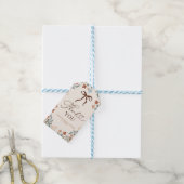 Coquette Hartelijk Dank Berry Veel Cadeaulabel (Met Touw)