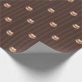 Coquette Heart Birthday Cake Cadeaupapier (Hoek)