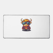 Coquette Highland Koe Bubblegum Tshirt Design, Hol Bureaumat (Voorkant)