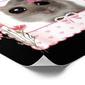 Coquette I'm Literally Just A Girl Funny Sad Hamst Poster (Hoek)