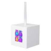 Coquette Iridescent Halloween Decoratie (Achter hoekig)