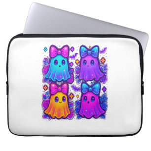 Coquette Iridiserend Halloween Laptop Sleeve