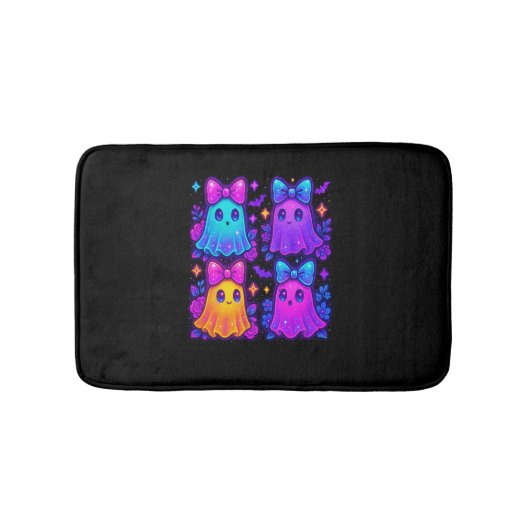 Coquette iriserende Halloween Badmat (Voorkant)
