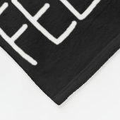 Coquette is het Mexicaanse seizoen van Pan Dulce C Fleece Deken (Hoek)