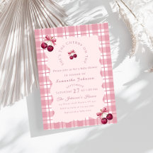 Coquette Kers Op De Top Baby Shower