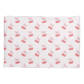 Coquette Kersen Bow Pattern Kussensloop (Achterkant)