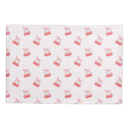 Coquette Kersen Bow Pattern Kussensloop