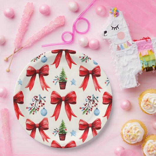 Coquette Kerst Borden Papieren Bordje (Feest)