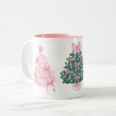 Coquette Kerst Mok voor haar - Kerstcadeau (Voorkant links)