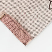 Coquette Kerst Notenkraker Latch Hook Garens  Fleece Deken (Hoek)