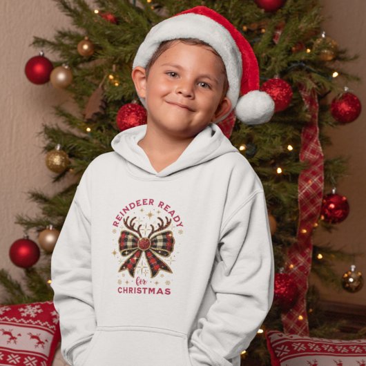 Coquette Kerst Plaid Rendier Kant en Klaar Strik