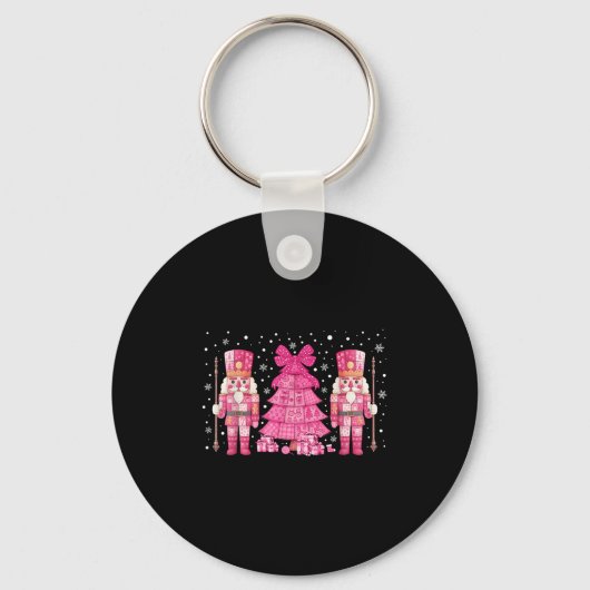 Coquette Kerstboom NK Notenkrakers Vrouwen Kinder Sleutelhanger (Voorkant)