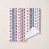 Coquette Kreeften & Zeesterren Bad Handdoek (Wasdoekje)