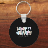 Coquette Labor And Delivery Nurse Crewneck, Bow St Sleutelhanger (Voorkant)