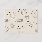 Coquette Little Boo Books for Baby Enclosure Card Informatiekaartje (Achterkant)