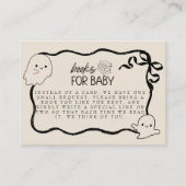 Coquette Little Boo Books for Baby Enclosure Card Informatiekaartje (Voorkant)