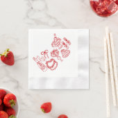 Coquette Love Bord Servet (Insitu)
