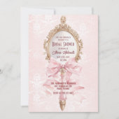 Coquette Marie Antoinette Rococo Vrijgezellenfeest Kaart (Voorkant)