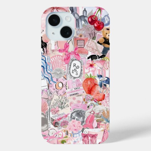 Coquette Meisje Preppy Collage, Telefoonhoes Case-Mate iPhone Case (Achterkant)