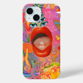 Coquette Meisje Preppy Collage, Telefoonhoes iPhone 15 Case