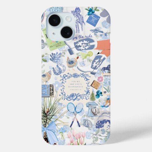 Coquette Meisje Preppy Collage, Telefoonhoes Case-Mate iPhone Case (Achterkant)