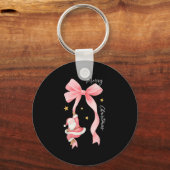 Coquette Merry Christmas With Santa, Nk Xmas Santa Sleutelhanger (Voorkant)