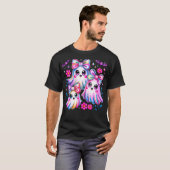 Coquette met bloemen t-shirt (Voorkant volledig)