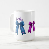 Coquette Nautical Bow! Koffiemok (Voorkant links)