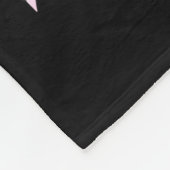 Coquette New Year 2026, Retro New Years, Disco Bal Fleece Deken (Hoek)