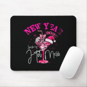 Coquette New Year Same Hot Mess 2025 Funny New Yea Muismat (Met muis)