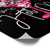 Coquette New Year Same Hot Mess 2025 Funny New Yea Poster (Hoek)