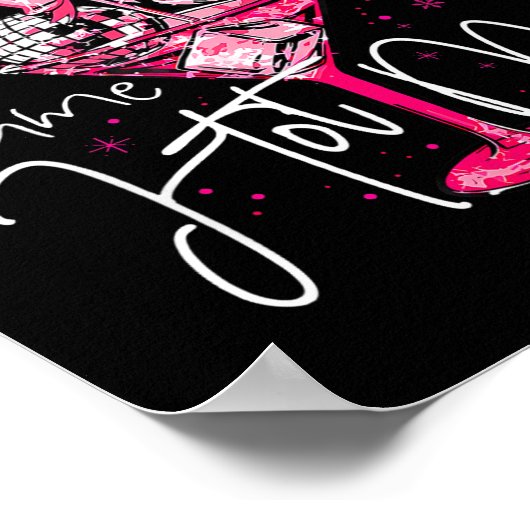 Coquette New Year Same Hot Mess 2025 Funny New Yea Poster (Hoek)