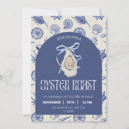 Coquette Oyster Roast Party Uitnodiging