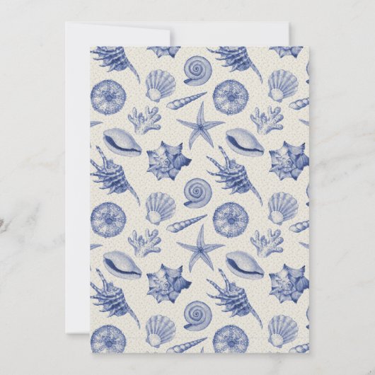 Coquette Oyster Roast Party Uitnodiging (Achterkant)