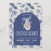 Coquette Oyster Roast Party Uitnodiging (Voorkant / Achterkant)