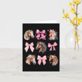 Coquette Paardrijden Wildflowers Paard Kaart (Gele Bloem)