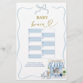 Coquette Parijse Cafe Baby Brain Games