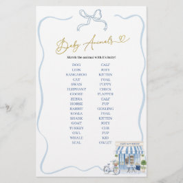 Coquette Parijse Cafe Baby Dieren Spel