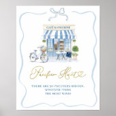 Coquette Parijse cafe Di Pacifier Hunt Poster (Voorkant)